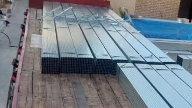 گالوانیزه یو پی وی سی در کارخانه طهماسبی پاکدشت